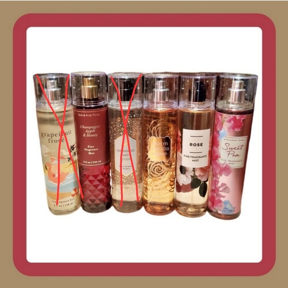 Bath and Body Works Fragrance Sprays 4 For $45 - Picture 2 of 4